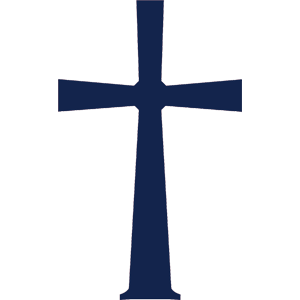 Navy Blue Cross