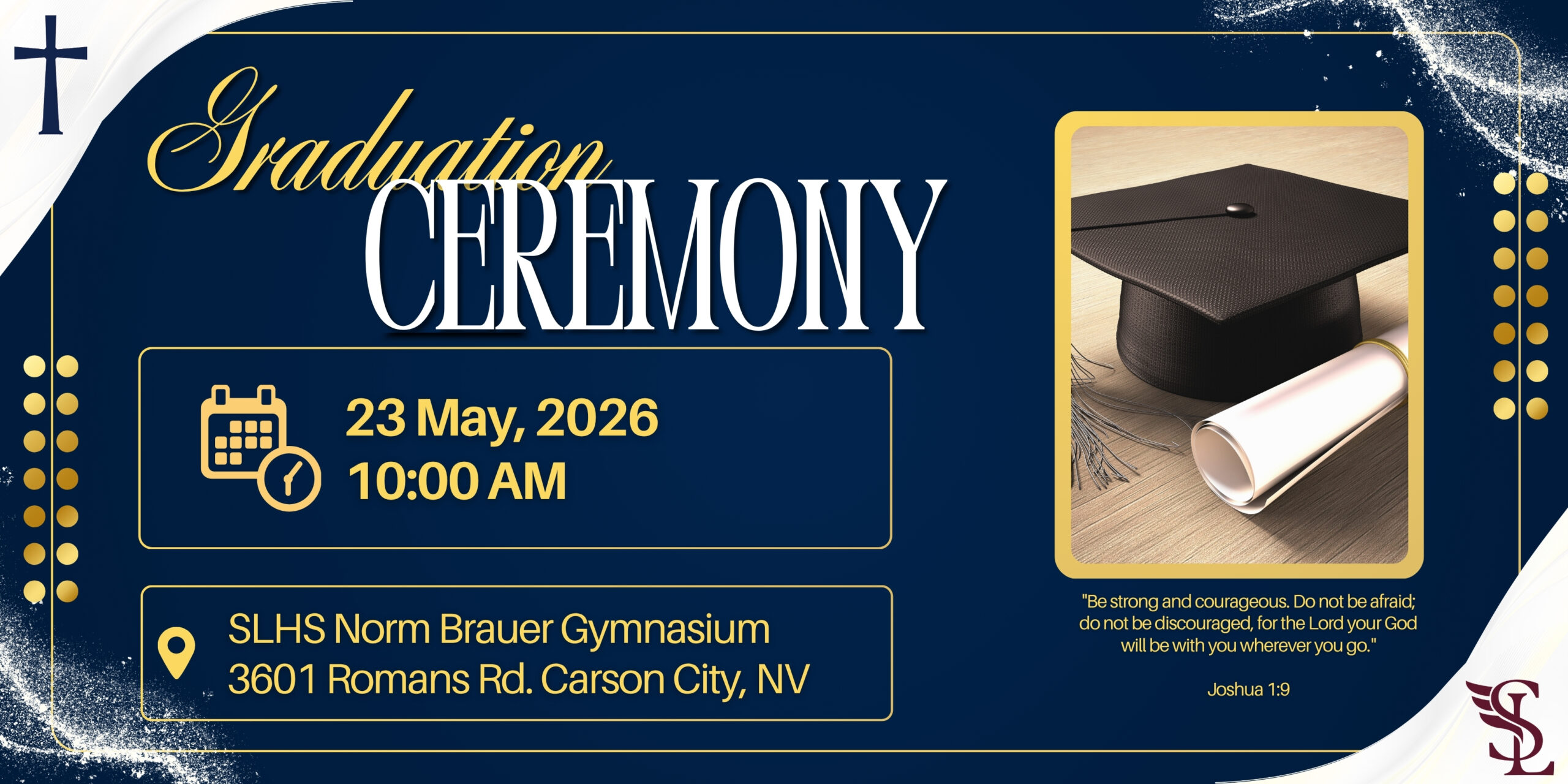 Copy of It’s time to celebrate achievements, memories, and new beginnings.