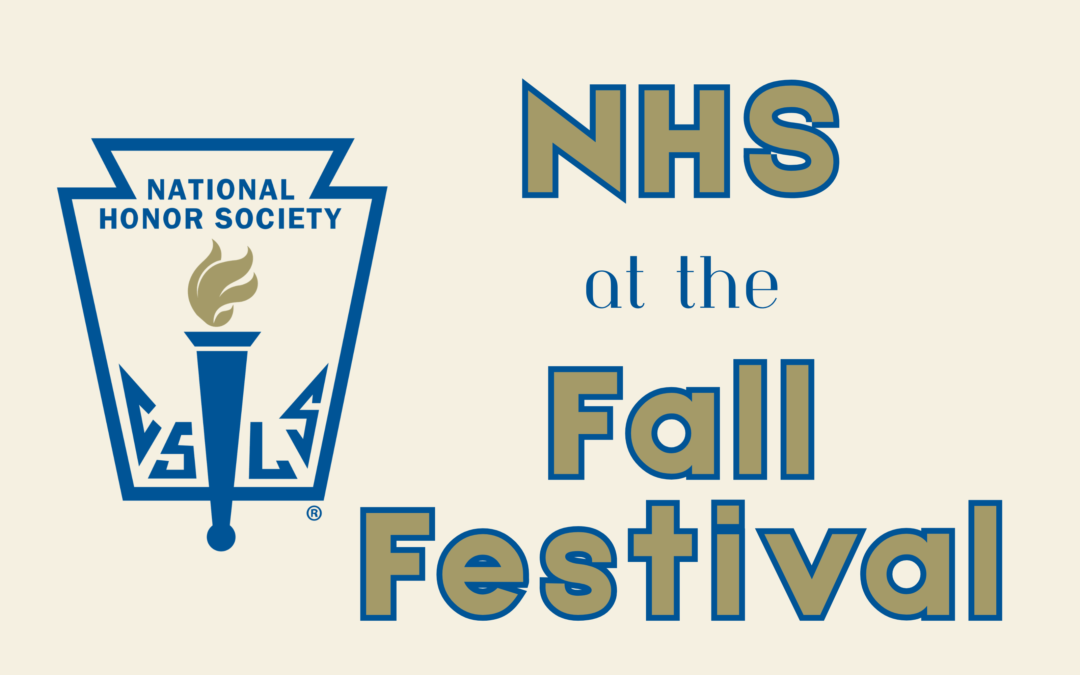 NHS Students to Serve at the Fall Festival, November 14