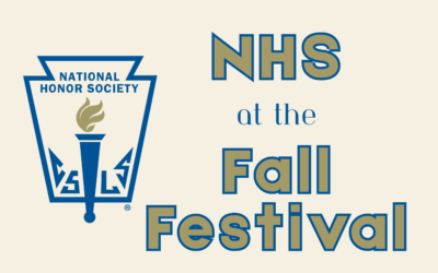 NHS Students to Serve at the Fall Festival, November 14
